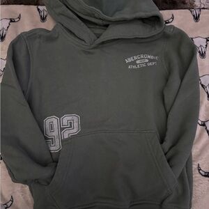 Abercrombie Kids Sage Green Hoodie